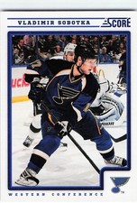 2012-13 Score #415 Vladimir Sobotka St. Louis Blues