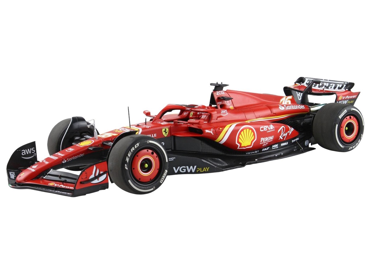 FERRARI SF-24 #16 LECLERC 2ND PLACE F1 AUSTRALIA GP (2024) 1/18