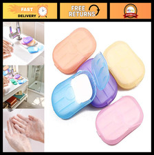 500 Sheets Colorful Disposable Soap Paper - Fragrant Hand Cleaner for Travel, Ca