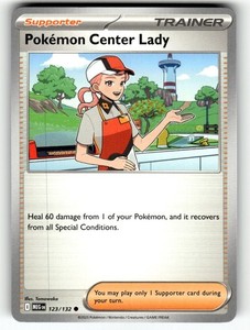 Pokemon 2025 ME01: Mega Evolution Pokemon Center Lady 123/132
