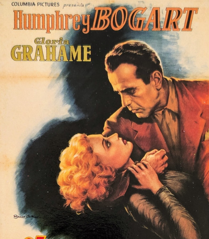 Il diritto di uccidere - In a Lonely Place Humphrey Bogart Gloria Cartolina Ciak