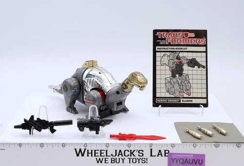 Sludge 100% Complete 1985 Vintage Hasbro Action Figure G1 Transformers