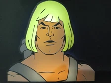 Retro 1980s style He-Man Masters of the Universe POP Art Lightbox light box sign