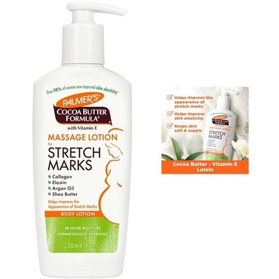 Palmer's Cocoa Butter Formula Massage Lotion for Stretch Marks Pregnancy 8.5 oz.