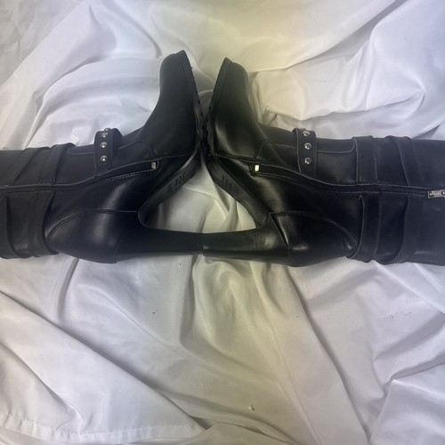 Ride Tecs 8545 Women's Three Buckle Biker Boot Size 9M - Picture 4 of 11