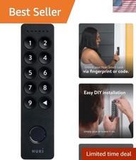 Keypad 2, Fingerprint Door Access, Secure Code Entry for Smart Lock, Easy Ins...