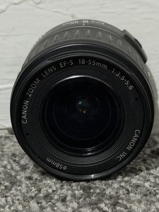 Canon EF-S 18-55mm f/3.5-5.6 Zoom Lens EOS DSLR Camera AF/MF
