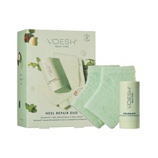 VOESH Heel Repair Duo, Solemate Heel Repair Balm & Moisturizing Heel Socks, C...