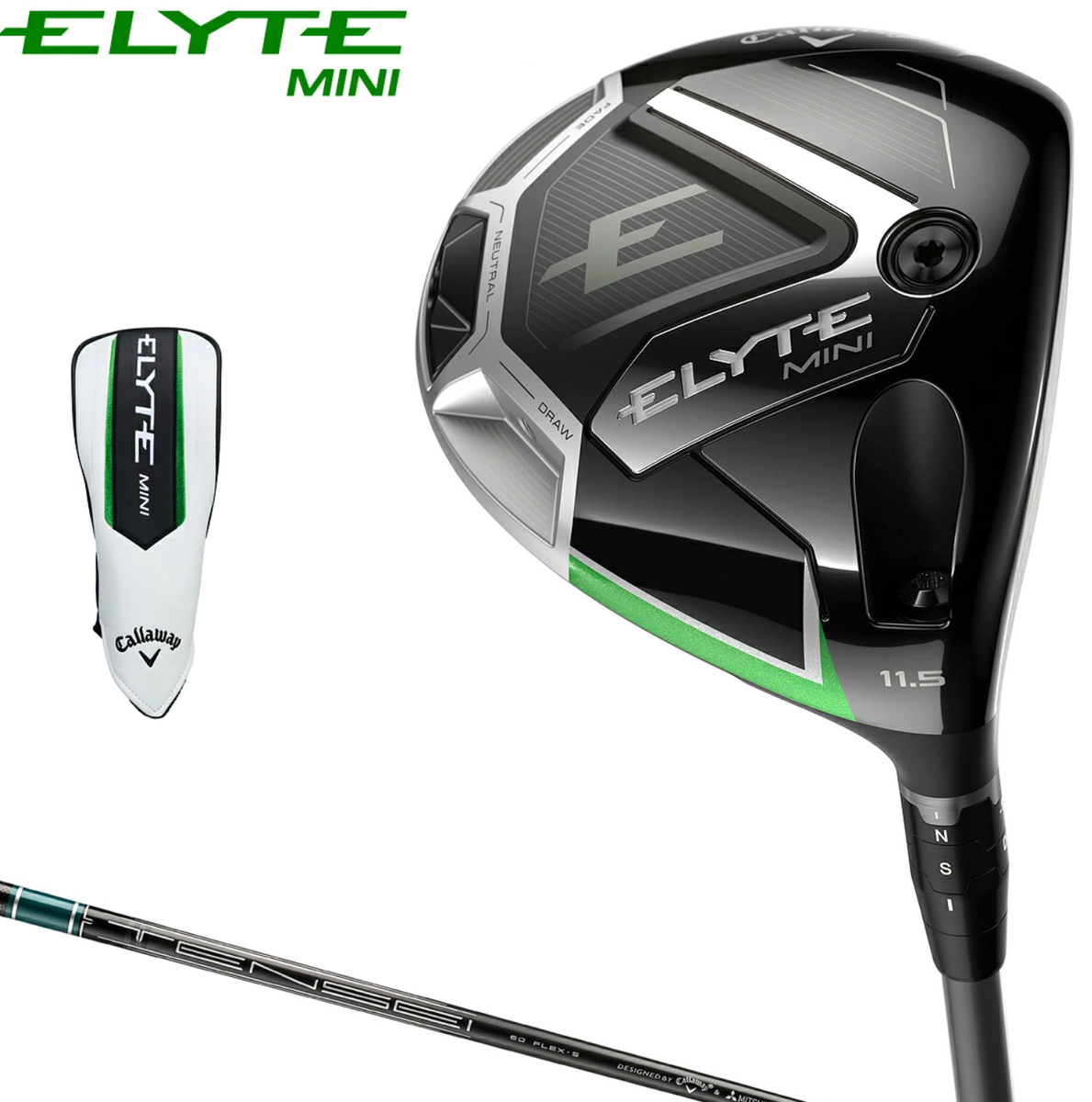 キャロウェイ ELYTE MINI DRIVER 11.5° ドライバー DR フレックスS 