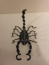 Vintage Beaded Scorpion 6 inch long and 2 inches high
