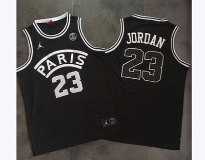 Michael Jordan #23 Jersey NBA team Chicago Bulls Paris St. Germain Basketball Je