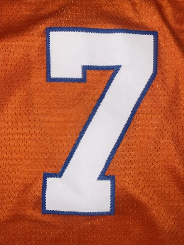 Vintage John Elway #7 Reebok Gridiron Classic NFL Denver Broncos Jersey Men’s L - Picture 3 of 17