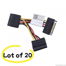 20x Dell Foxconn SATA power connector splitter adapter cable 3.75" 0N701D N701D