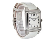Jaeger-LeCoultre Reverso Squadra Classic White Band, Diamond Case 31mm