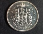 1959 Canada Fifty Cent 50 cent Coin - UNCIRCULATED HEAVY CAMEO