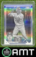 Mitch Garver 2023 Topps Chrome Update Negative Refractor Texas Rangers #USC67