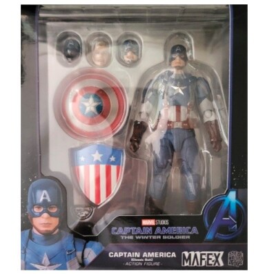 アメコミ MAFEX CAPTAIN AMERICA (Classic Suit) Amazon.com: MEDICOM TOY MAFEX Captain-America (Classic Suit