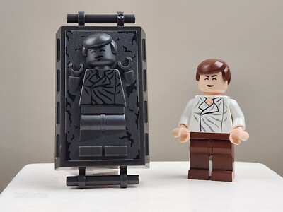 LEGO Han Solo Minifigure With Carbonite Block Star Wars 75060