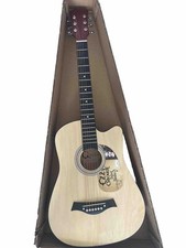 Black Sabeth Ozzy Osborne Signed Acoustic Guitar. Patient 9