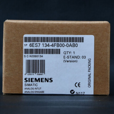 6ES7134-4FB00-0AB0 1PCS NEW SIEMENS 6ES7134-4FB00-0AB0 Electronics Module