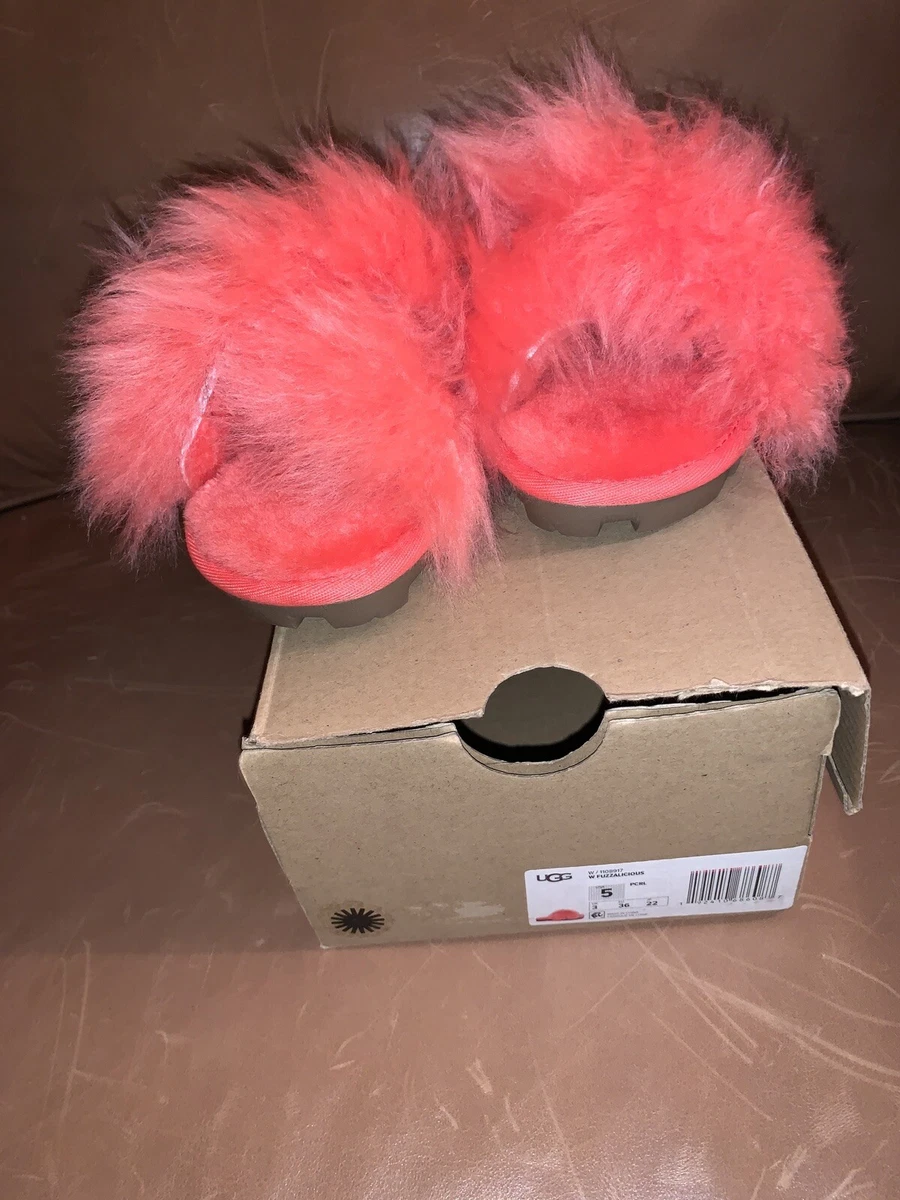 Ugg fuzzalicious pop coral hot sale