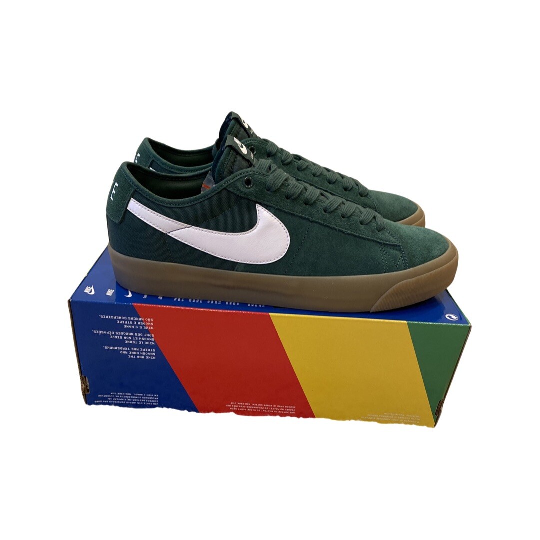 Size 11.5 - Nike Blazer Low GT SB Green Gum for sale online | eBay