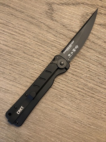 CRKT Otanashi noh Ken G10 AUS 8/Black Teflon FREE SHIPPING Columbia River 2906 - Picture 6 of 11