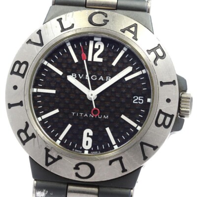 BVLGARI DIAGONO Titanium TI38TA JP VG | eBay