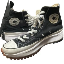 Converse Unisex Run Star Hike 166800C Black Shoes Size M 8.5 / W 10