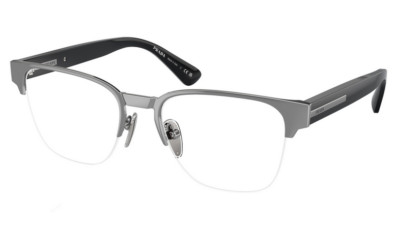 PRADA Eyeglasses VPR A52 SAV-1O1 Gunmetal Mens Optical Frame 54-19-145