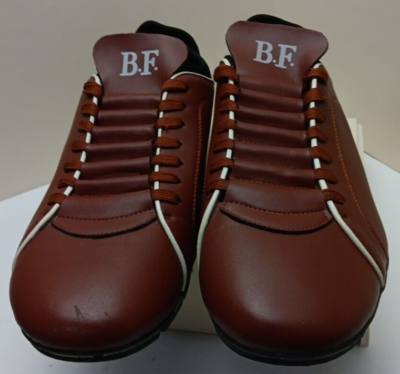 BF Jingpin XiuXian Mens Size 8.5 Classic Style Brown Casual Lace