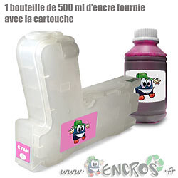 Évitez les pannes d'encre avec le kit cartouche rechargeable EPSON T5806 pour traceur