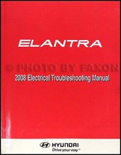2008 Hyundai Elantra Electrical Troubleshooting Manual Wiring Diagram Schematic
