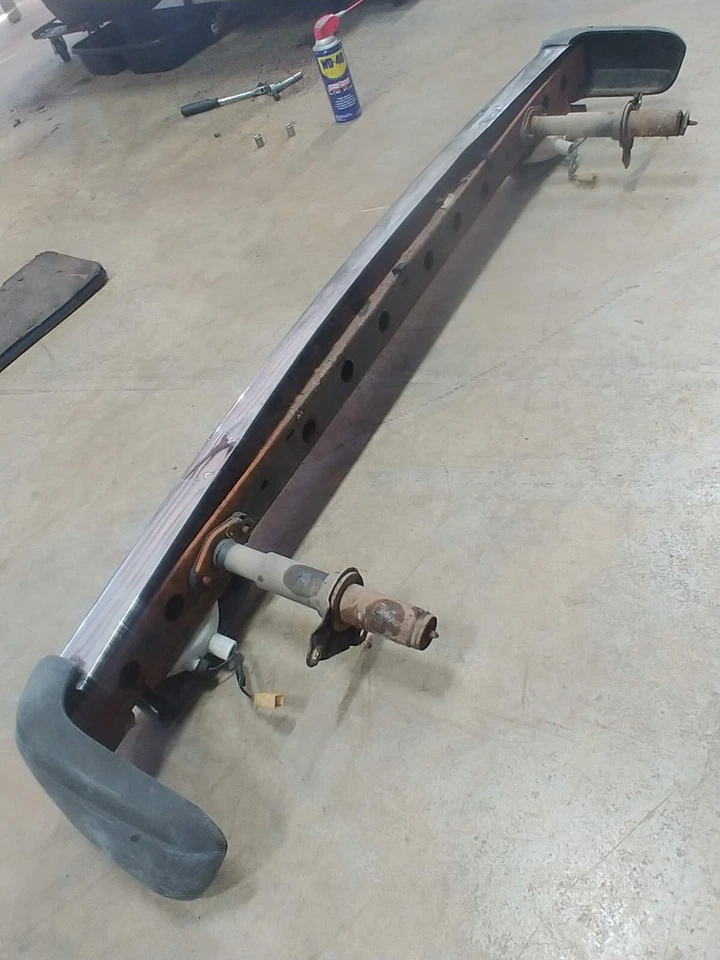 Bumper, Front, 1978 1979 Civic CVCC 1200 1500 - Image 3 of 4