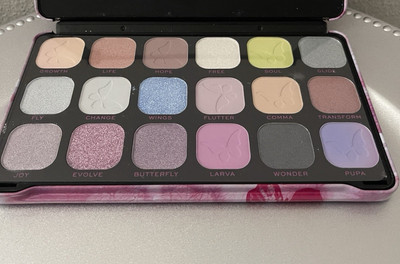 Revolution London Forever Flawless Soft Butterfly Eyeshadow 18 Color Palette NEW