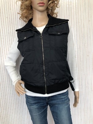 Ärmellose Jacke Daunenjacke Kookai Damen Größe 42 VFV004