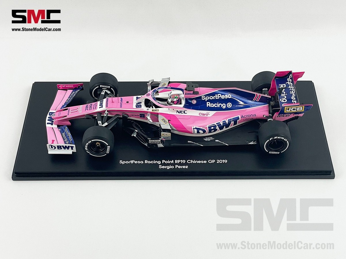 1:18 Spark BWT Racing Point RP19 #11 Sergio Perez Chinese GP