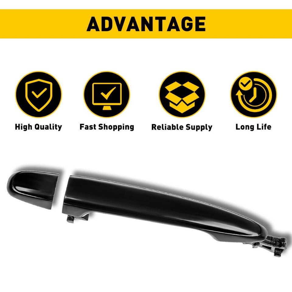 Exterior Door Handle Front For 20072011 Toyota Camry Right Passenger