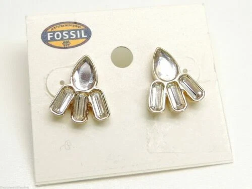 Pendientes de Moda Fossil Cubic Zirconia