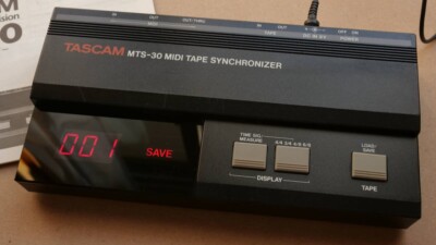 Tascam MTS-30 MIDI Tape Synchronizer Vintage Pro Audio Equipment 