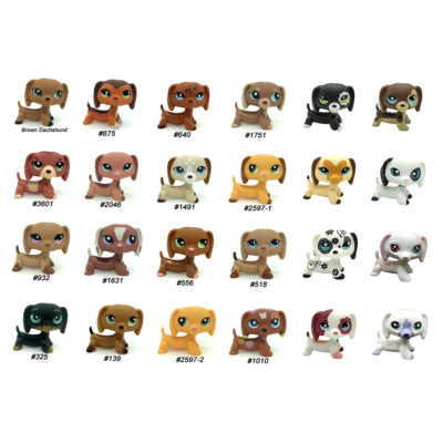 Dachshund Littlest Pet Shop Catalog 2X Random Littlest Pet Shop