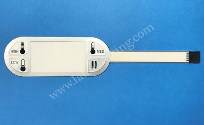 WFR112587 MEMBRANE SWITCH,  PHASE 8 COIN FOR GIRBAU SLI-14D MAYTAG MDG78  112587