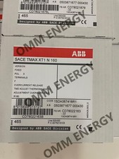 ABB 160 AMP Circuit Breaker - SACE XT1N 160 TMD 160-1600 3p F F - 1SDA067418R1