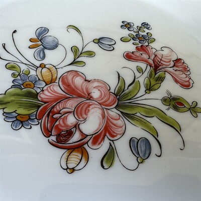 Lot93 De 6 Petites Assiettes Plates Vintage Arcopal France D