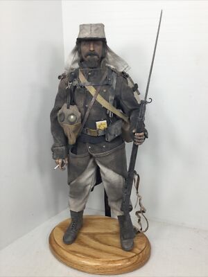 1/6 CUSTOM WW1 FRENCH FOREIGN LEGION INFANTRYMAN LEBEL & FULL GEAR + OAK STAND