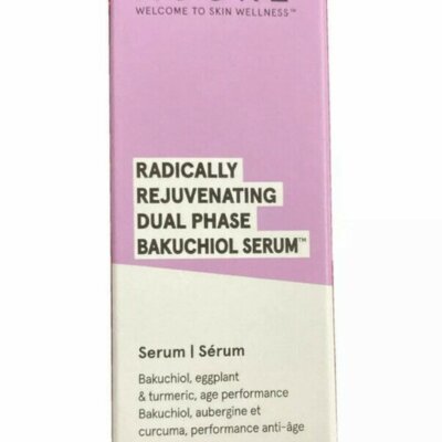 Acure Radically Rejuvenating Dual Phase Bakuchiol Serum .33x2 total .67 fl oz