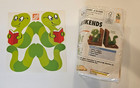 Home Depot Kids Craft Wood Workshop Kit Worm Bookends with Stickers