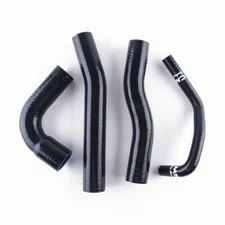 Black Silicone Radiator Hose for Toyota Hilux Pickup RN111 RN130 RN 105 106 22RE