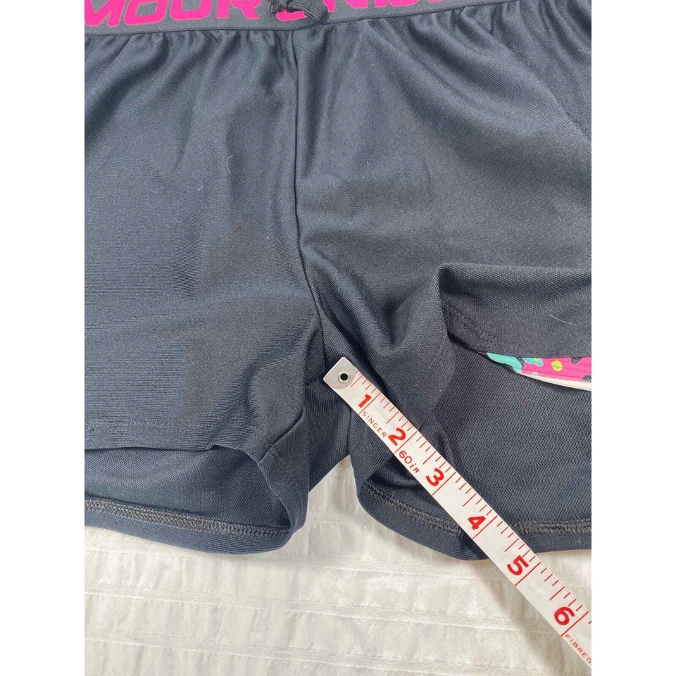 Under Armour Girls Athletic Shorts XL - Image 3 of 4