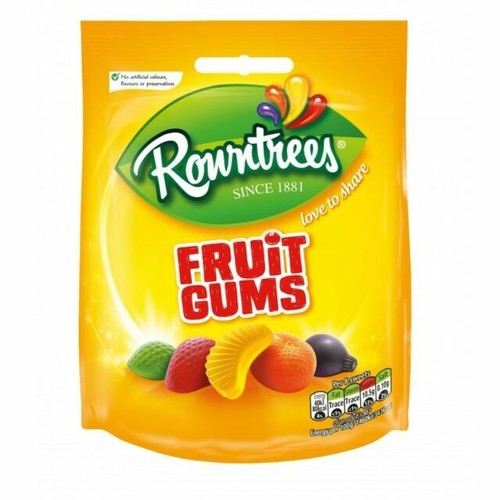 Rowntrees Fruit Pastilles Tubes – Case Of 48 Tubes, Gummy Fruit Sweets